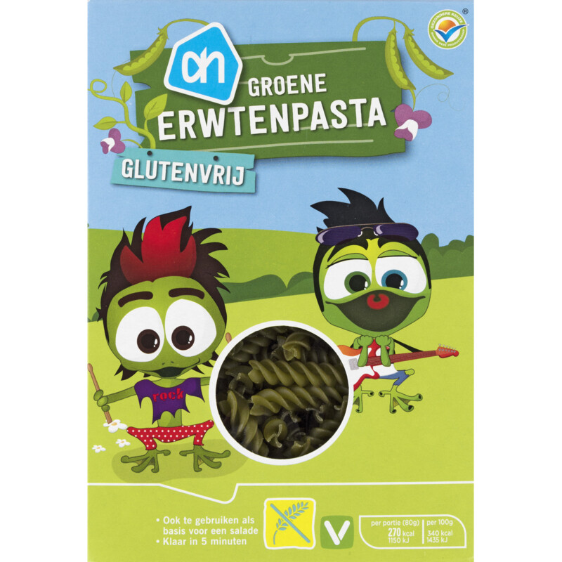 Een afbeelding van AH Groene erwtenpasta glutenvrij