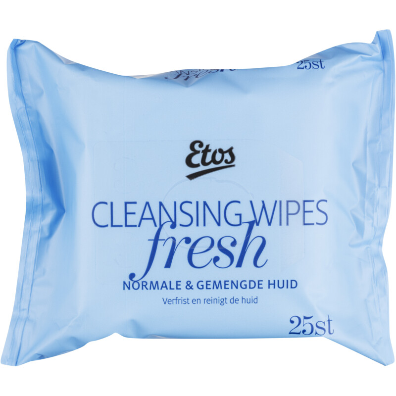 Een afbeelding van Etos Reinigingsdoekjes normale/gemengde huid