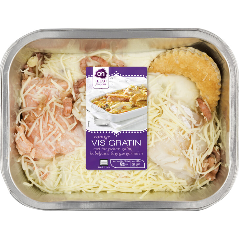 Een afbeelding van AH Visgratin BEL