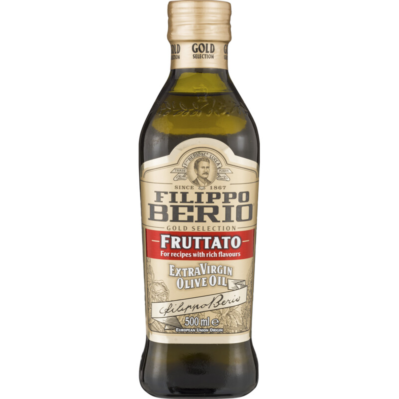 Een afbeelding van Filippo Berio Fruttato extra virgin olive oil