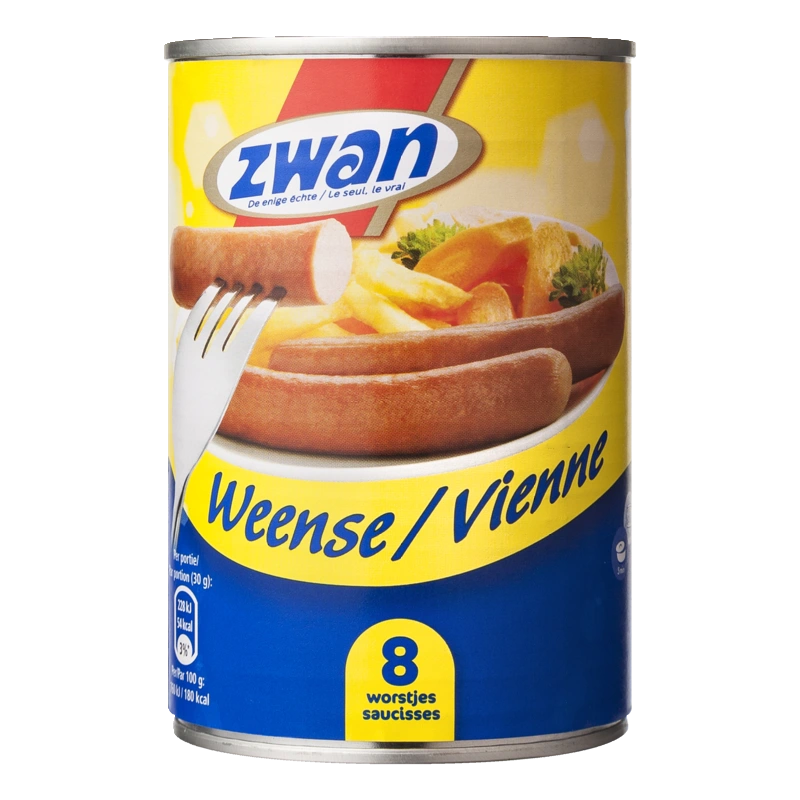 Zwan Weense worstjes 8st bel