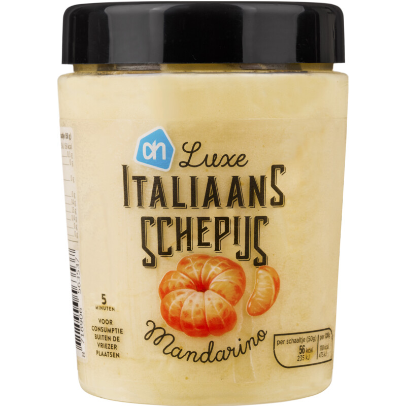 Een afbeelding van AH Italiaans schepijs mandarino