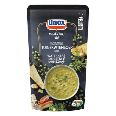 pdp-image-Unox Siz proeverij romige tuinerwtsoep waterk