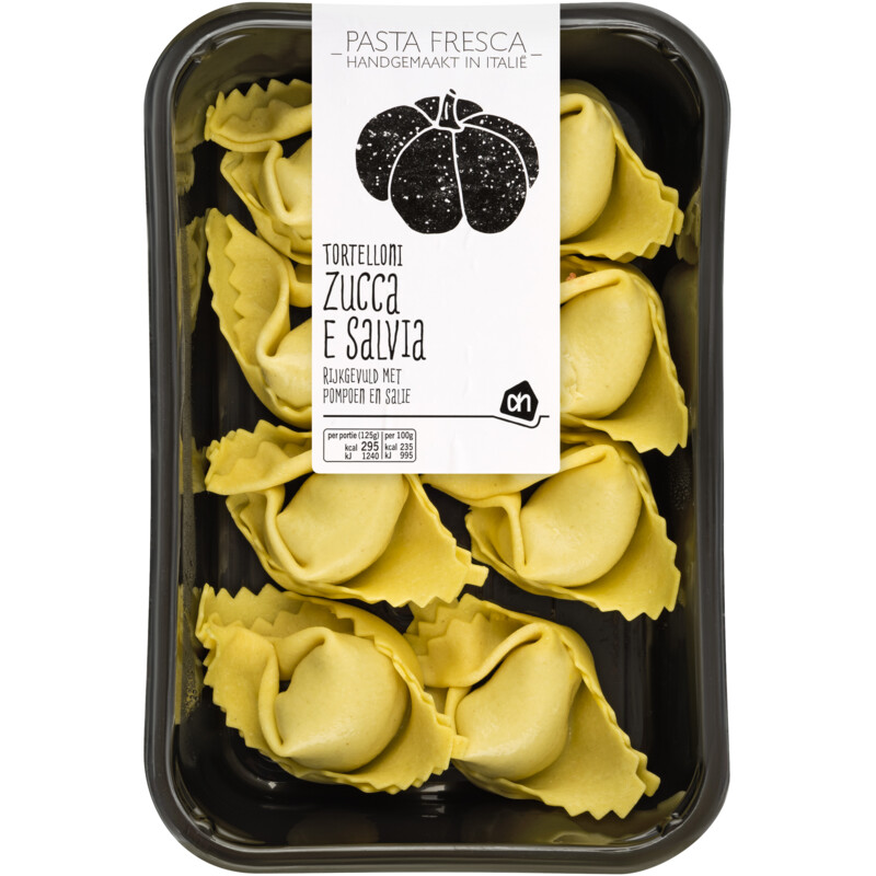 Een afbeelding van AH Tortellini zucca e salvia