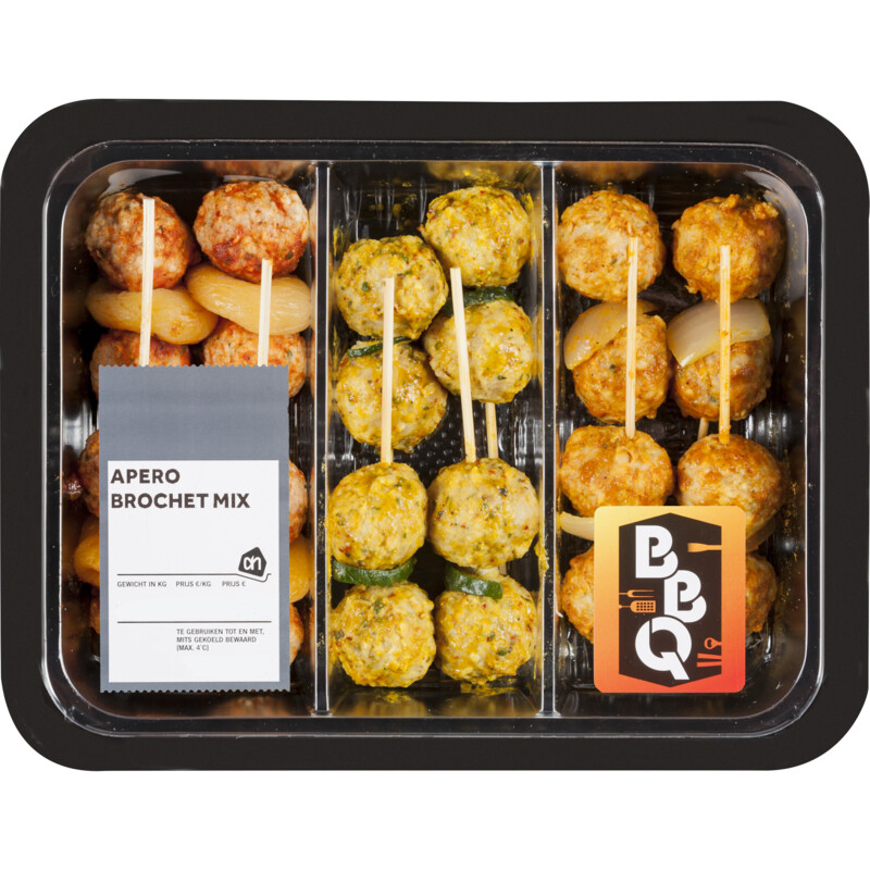 Een afbeelding van AH Plateau apero brochettes BEL