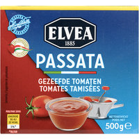Een afbeelding van Elvea Passata gezeefde tomaten BEL