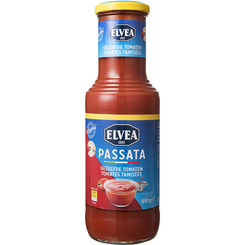 Een afbeelding van Elvea Passata 690g bel