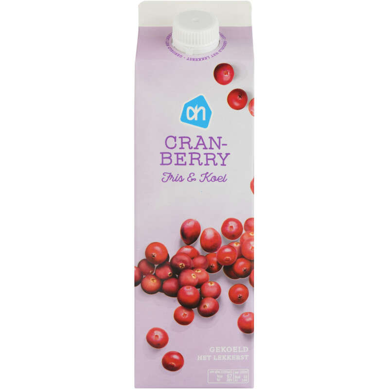Een afbeelding van AH Cranberrysap