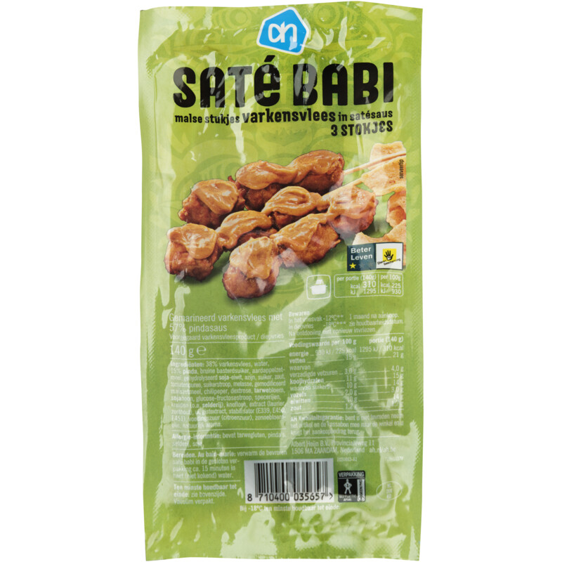 Een afbeelding van AH Sat babi malse stukjes varkenvlees