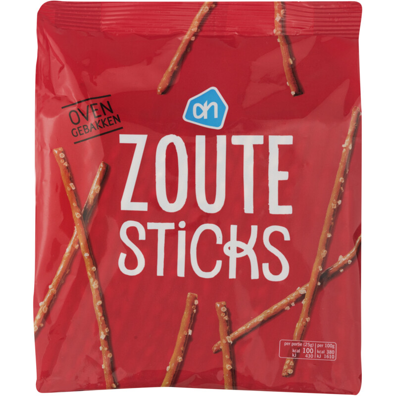 Een afbeelding van AH Zoute sticks