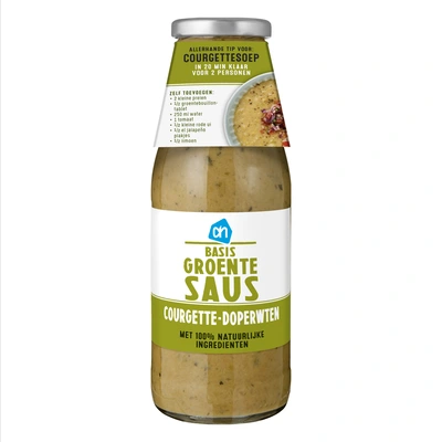 pdp-image-AH Basis groentesaus courgette-doperwten