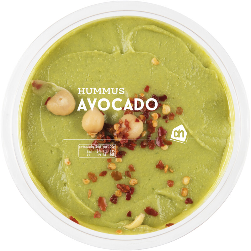 Een afbeelding van AH Hummus avocado