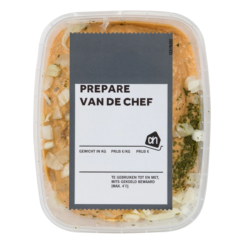 AH Préparé van de chef bel