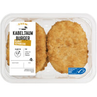 Een afbeelding van AH Kabeljauwburger gepaneerd