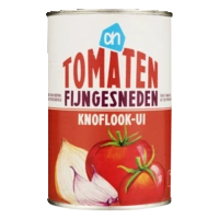 AH Tomaten fijngesneden knoflook-ui