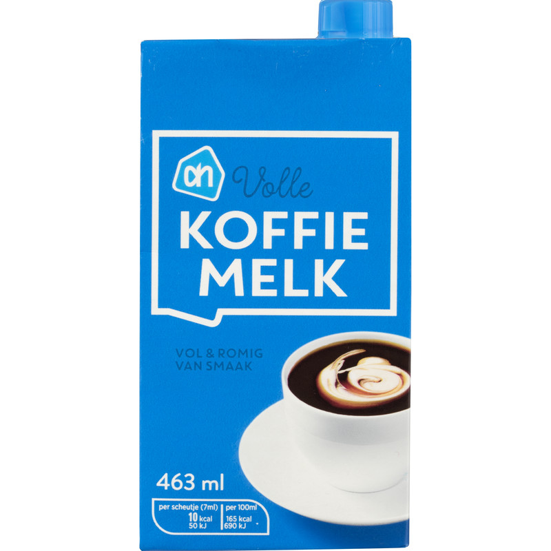 Een afbeelding van AH Volle koffiemelk
