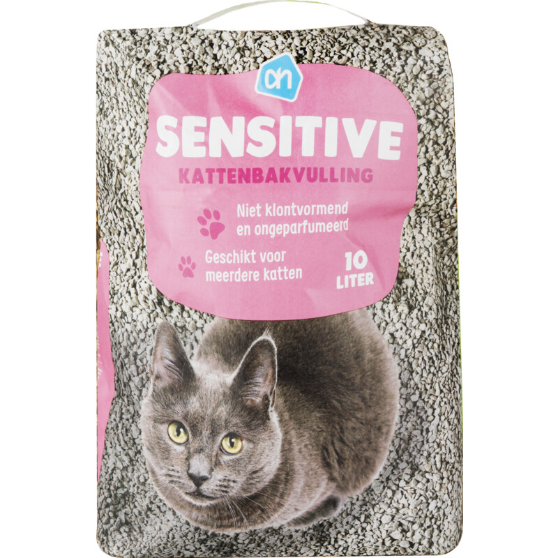 Een afbeelding van AH Kattenbakkorrels sensitive