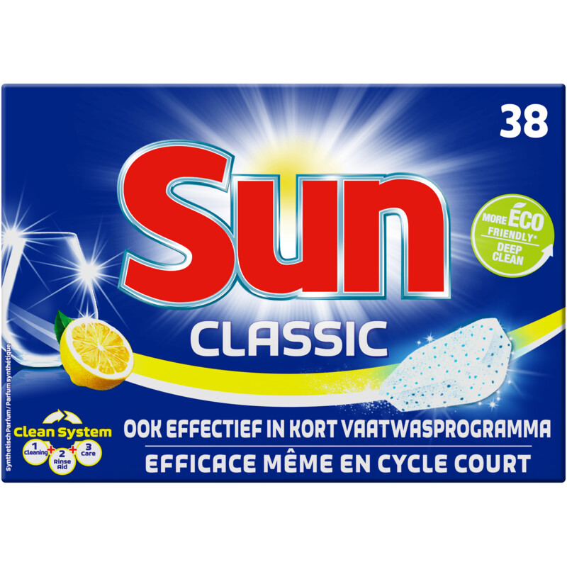 Sun Classic lemon tabs bestellen | Albert Heijn