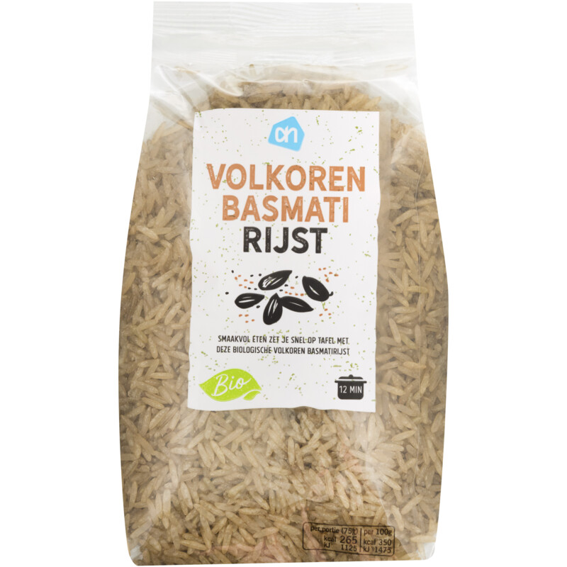 AH Biologisch Volkoren Basmati rijst reserveren | Albert Heijn