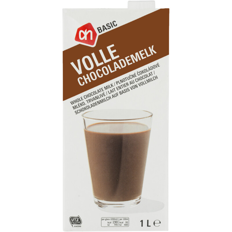 Een afbeelding van AH BASIC Chocodrink vol 1 ltr