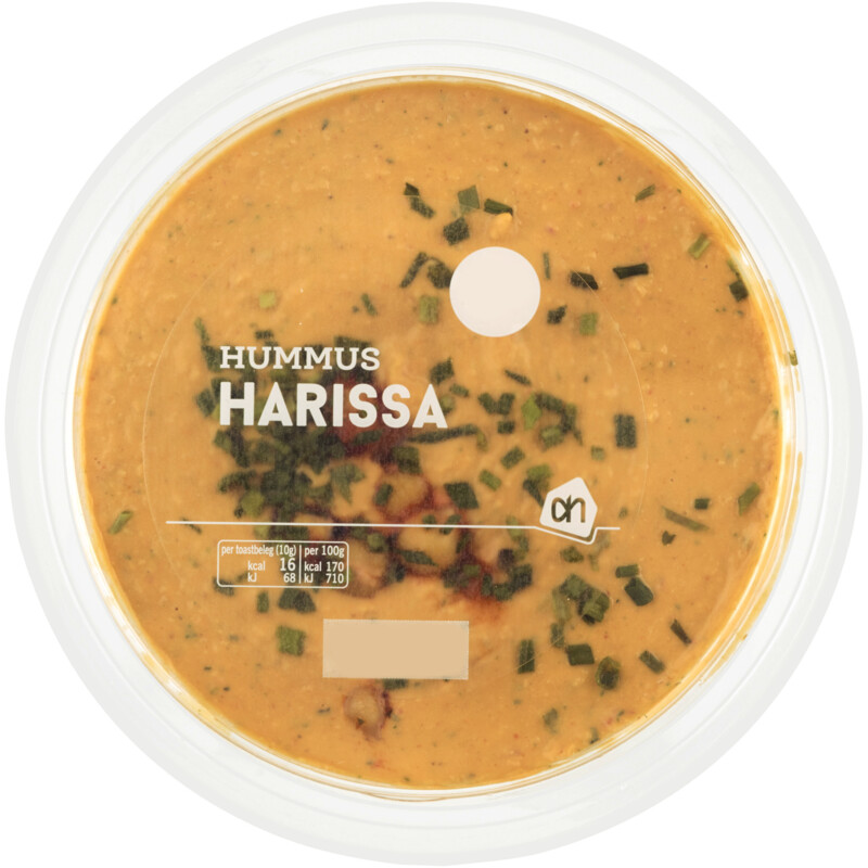 Een afbeelding van AH Hummus Harissa 200g