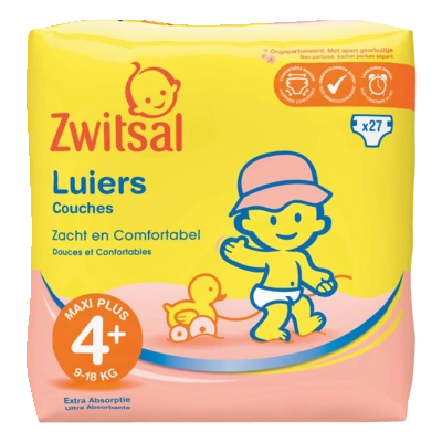 pdp-image-Zwitsal Luiers maxi plus 4+
