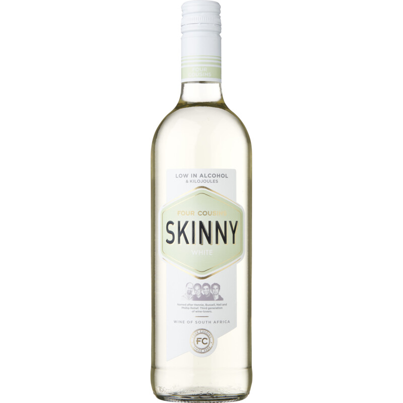 Een afbeelding van Four Cousins Lite skinny wit