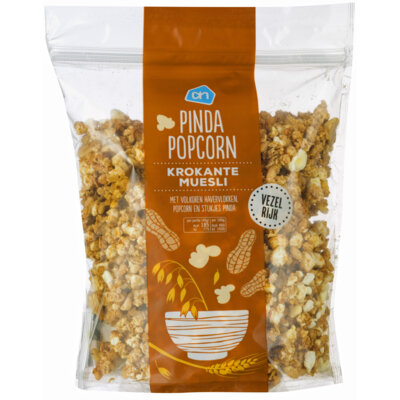 Ah krokante muesli popcorn pinda reserveren | Albert Heijn