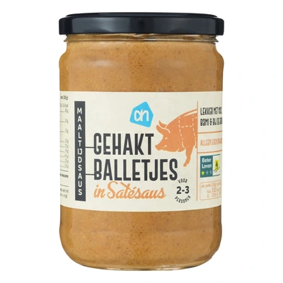 pdp-image-AH Gehaktballetjes in Satesaus