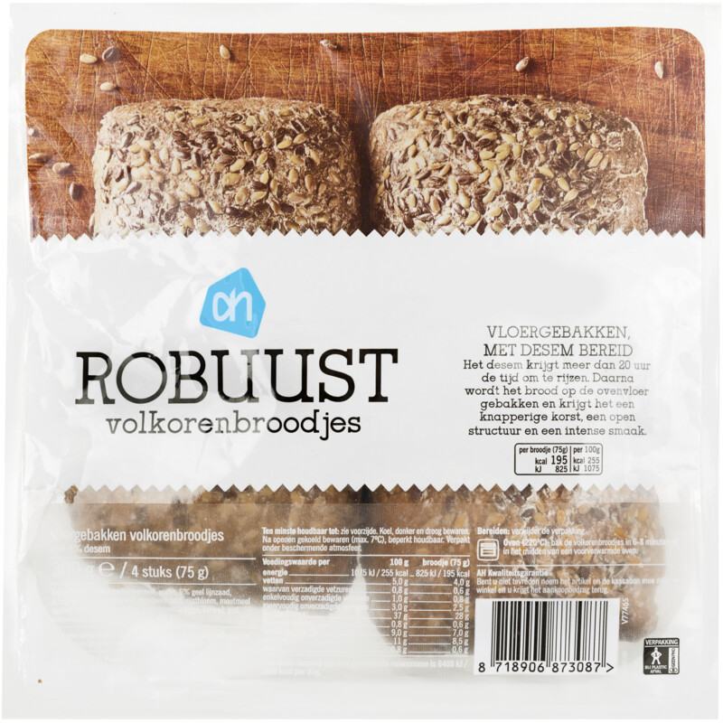 Een afbeelding van AH Robuust volkorenbroodje