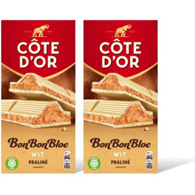 pdp-image-Côte d'Or BonBonBloc praliné wit 2-pack