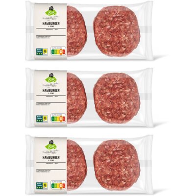 pdp-image-AH Biologisch Hamburger 4 stuks 3-pack