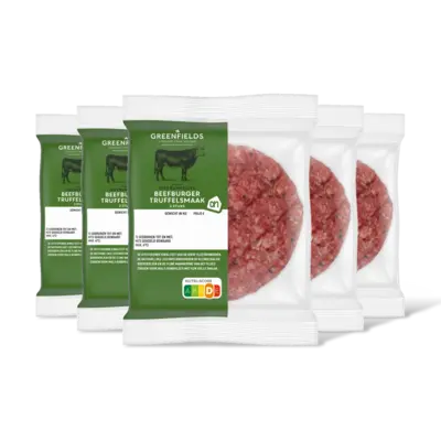 pdp-image-AH Greenfields Beefburger truffelsmaak 2 stuks 5-pack