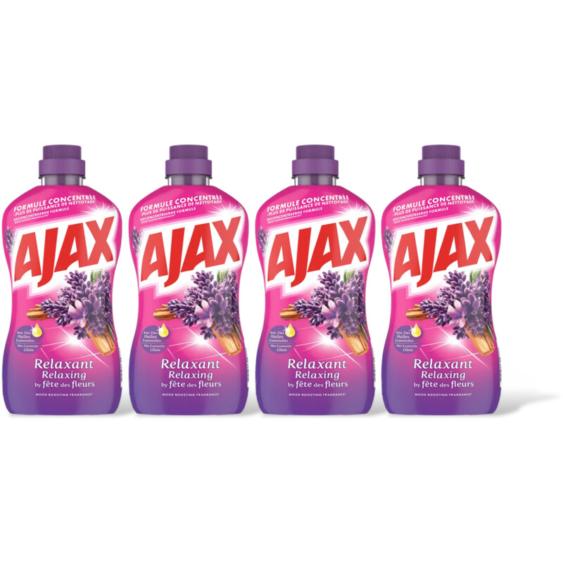 Ajax Relaxing allesreiniger 4-pack