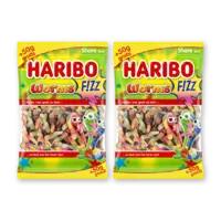 Haribo Worms f!zz 2-pack