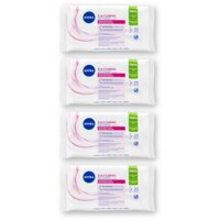 NIVEA Reinigingsdoekje droge/gevoelig huid 4pk