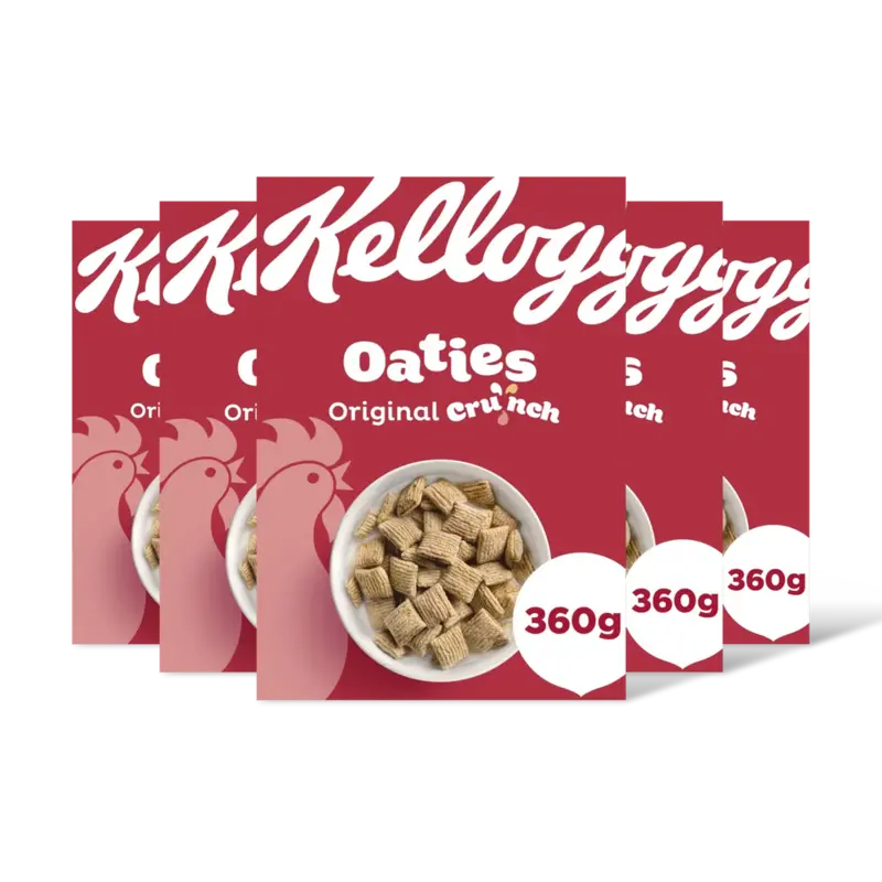 Kellogg's Oaties original crunch 5-pack