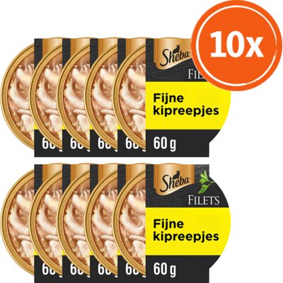 pdp-image-Sheba Filets Kipfilet stukjes in saus 10-pack