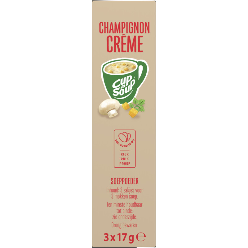 Een afbeelding van Knorr Cup-a-soup champignon crème