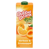 DubbelDrank Abrikoos & sinaasappel