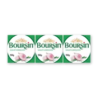 Boursin Sjalot & bieslook 3-pack