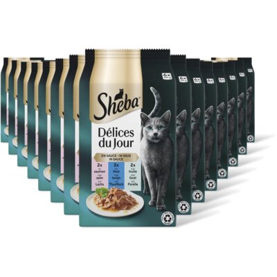pdp-image-Sheba Delices in saus tonijn & kabeljauw 15pck