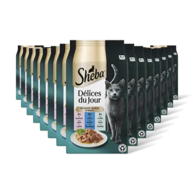 pdp-image-Sheba Delices in saus tonijn & kabeljauw 15pck