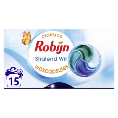 pdp-image-Robijn 3-in-1 Wascapsules stralend wit