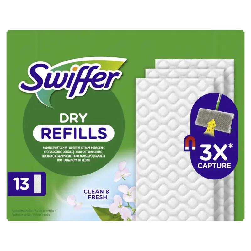 Swiffer Vloerdoekjes droog navulling