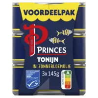 Princes Tonijnstukken in zonnebloemolie voordeel
