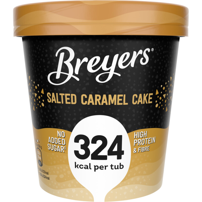 Een afbeelding van Breyers SaltCaramelCake
