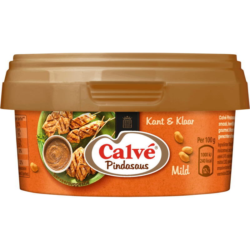 Een afbeelding van Calvé Pindasaus mild kant en klaar