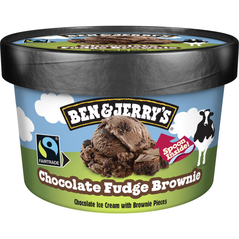 Een afbeelding van Ben & Jerry's Chocolate fudge brownie