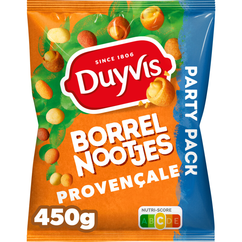 Een afbeelding van Duyvis Borrelnootjes provencale